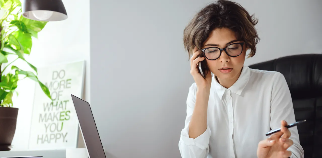 virtual assistant for small business virtual assistant on the phone with client